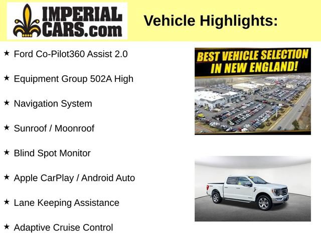Used 2023 Ford F150 Lariat w/ Equipment Group 502A High AWD/4WD image 8