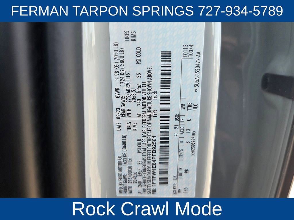 Used 2023 Ford F150 Platinum w/ Equipment Group 701A High AWD/4WD image 23