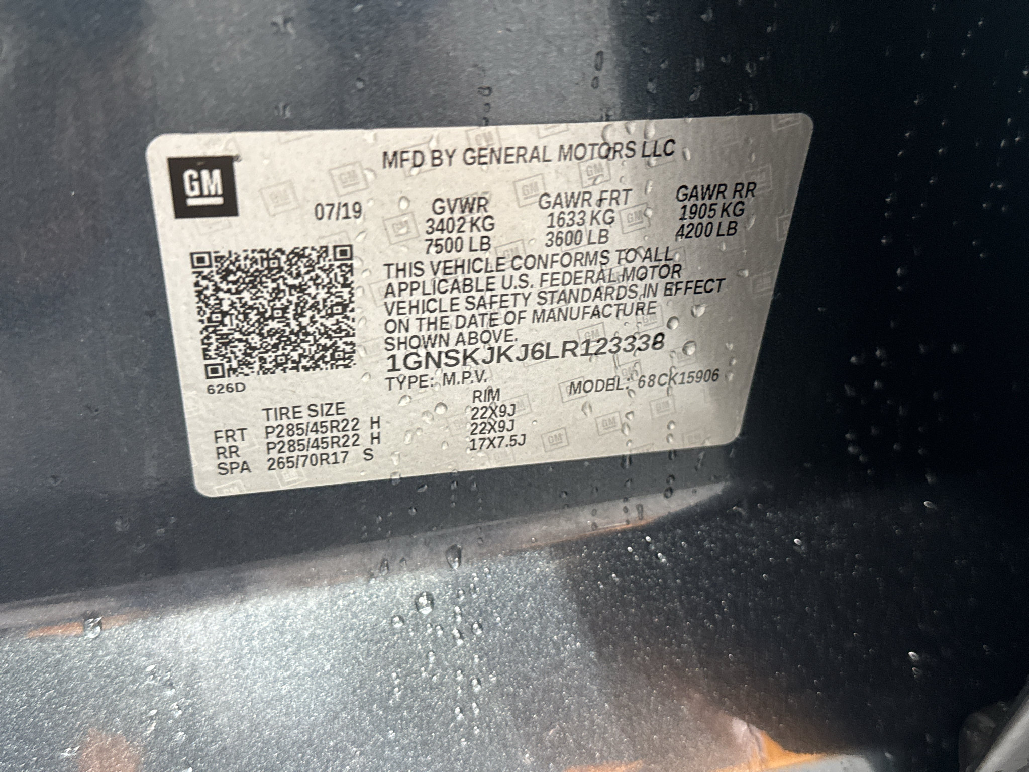Used 2020 Chevrolet Suburban Premier AWD/4WD image 44