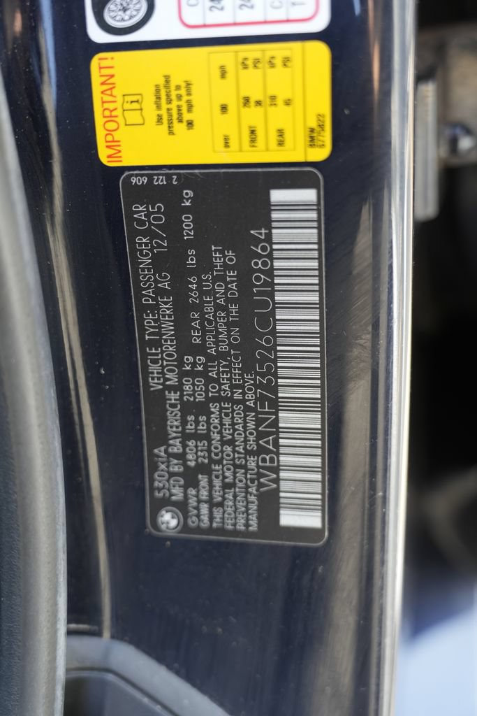 Used 2006 BMW 530xi Sedan AWD/4WD image 59