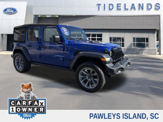Used 2020 Jeep Wrangler Unlimited Willys image 1