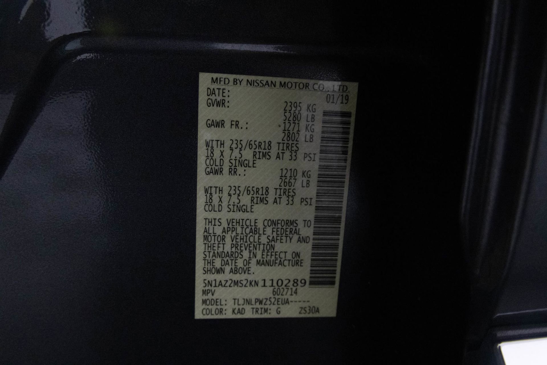 Used 2019 Nissan Murano S image 44