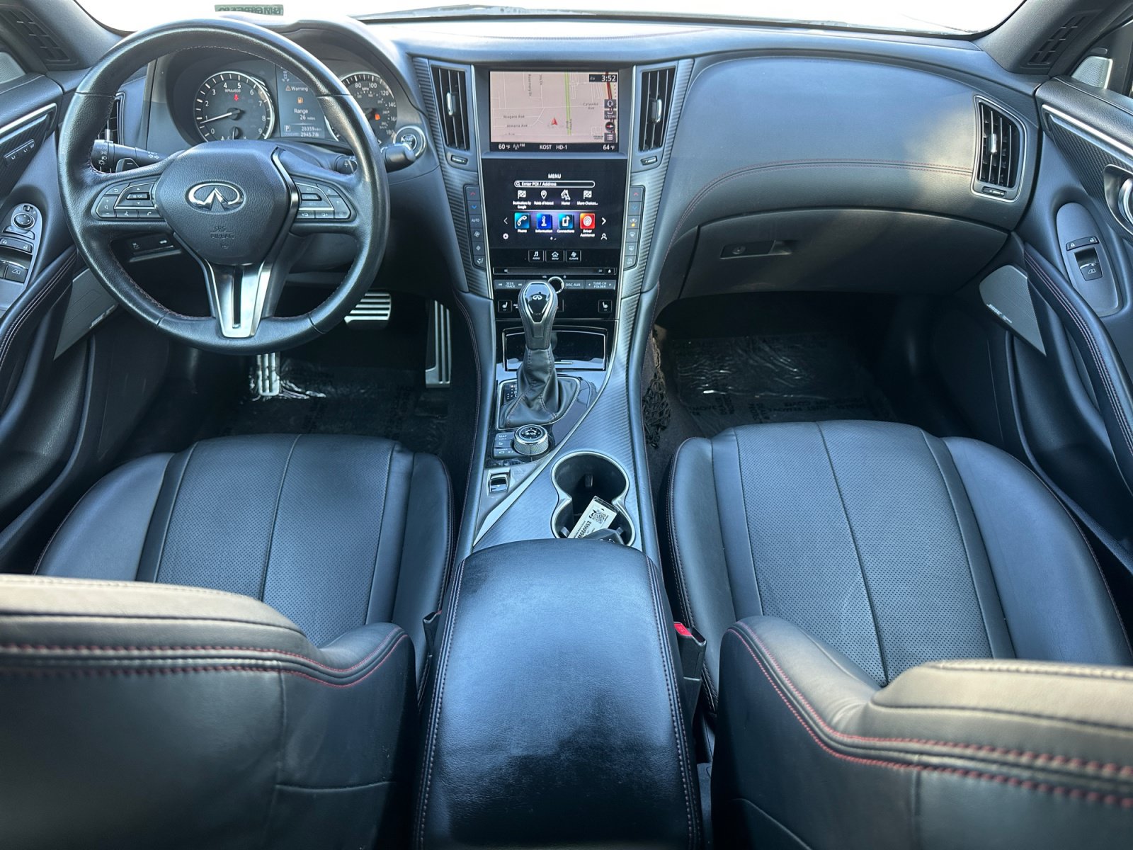 Used 2022 INFINITI Q60 Red Sport 400 w/ Cargo Package RWD image 11