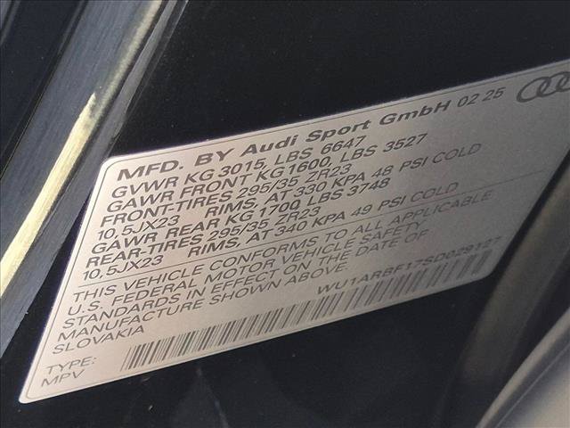 Used 2025 Audi RS Q8 performance AWD/4WD image 24