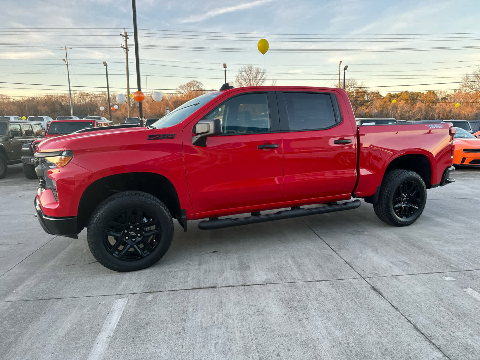 New 2026 Chevrolet Silverado 1500 Custom Trail Boss w/ Turbomax Blackout Package image 5