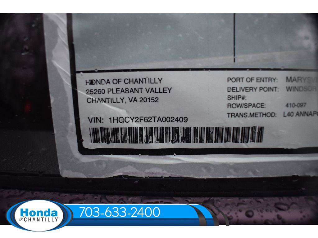 New 2026 Honda Accord Hybrid EX-L image 37