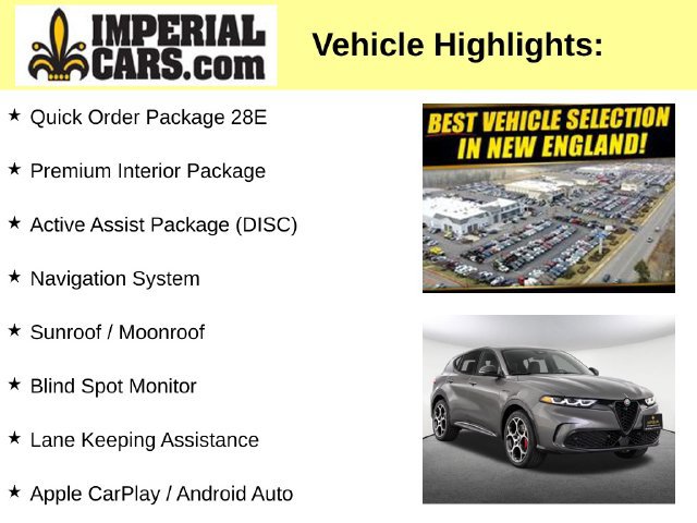 Used 2024 Alfa Romeo Tonale Veloce w/ Active Assist Package AWD/4WD image 8