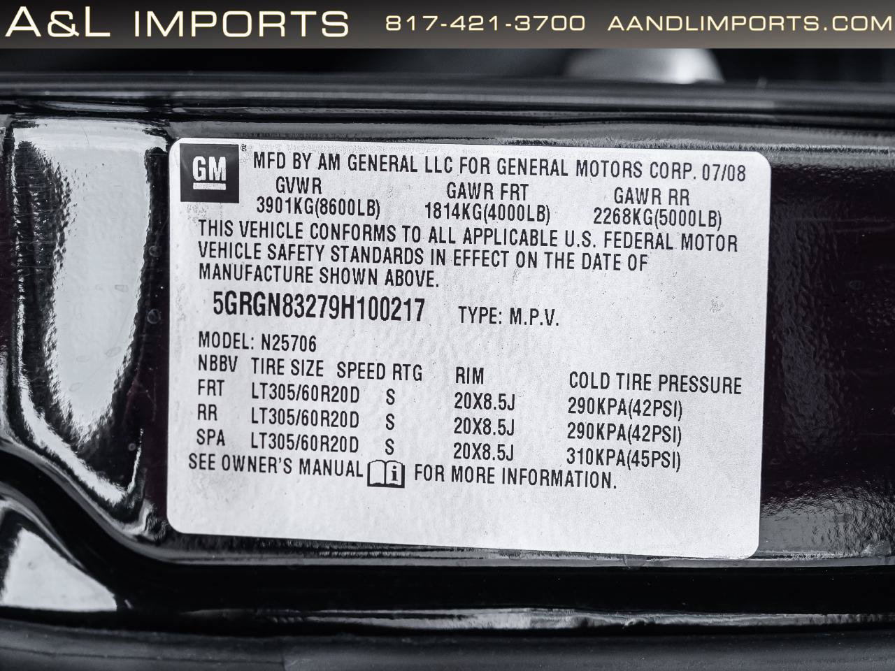 Used 2009 HUMMER H2 Luxury AWD/4WD image 62