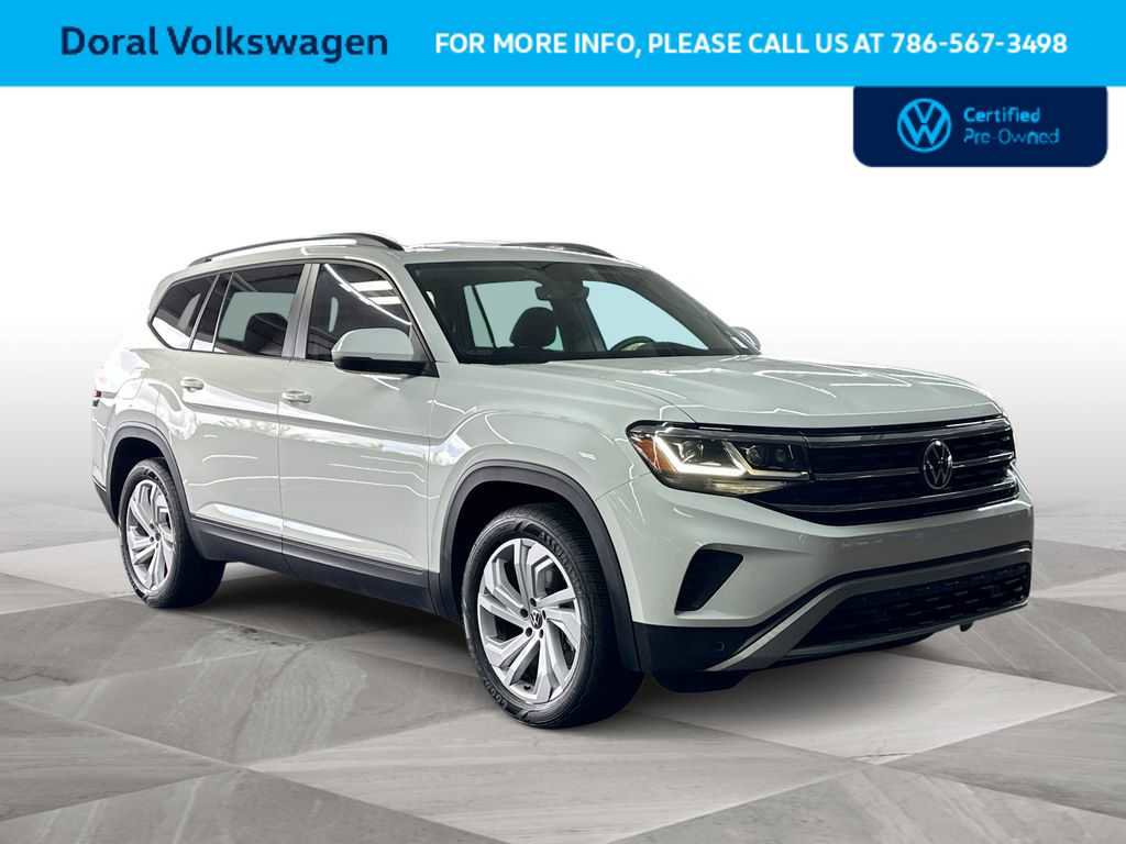 Certified 2023 Volkswagen Atlas SE w/ Panoramic Sunroof Package FWD image 2