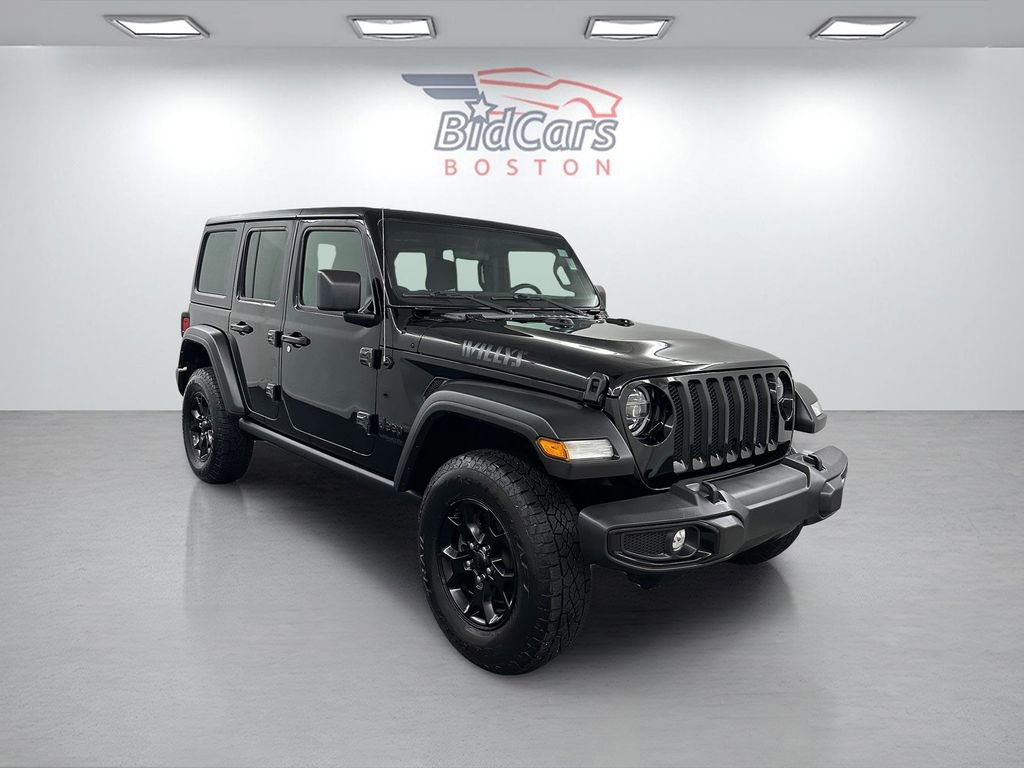 Used 2022 Jeep Wrangler Unlimited Sport image 3