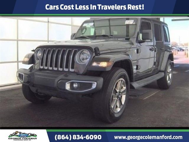 Used 2020 Jeep Wrangler Unlimited Sahara image 1
