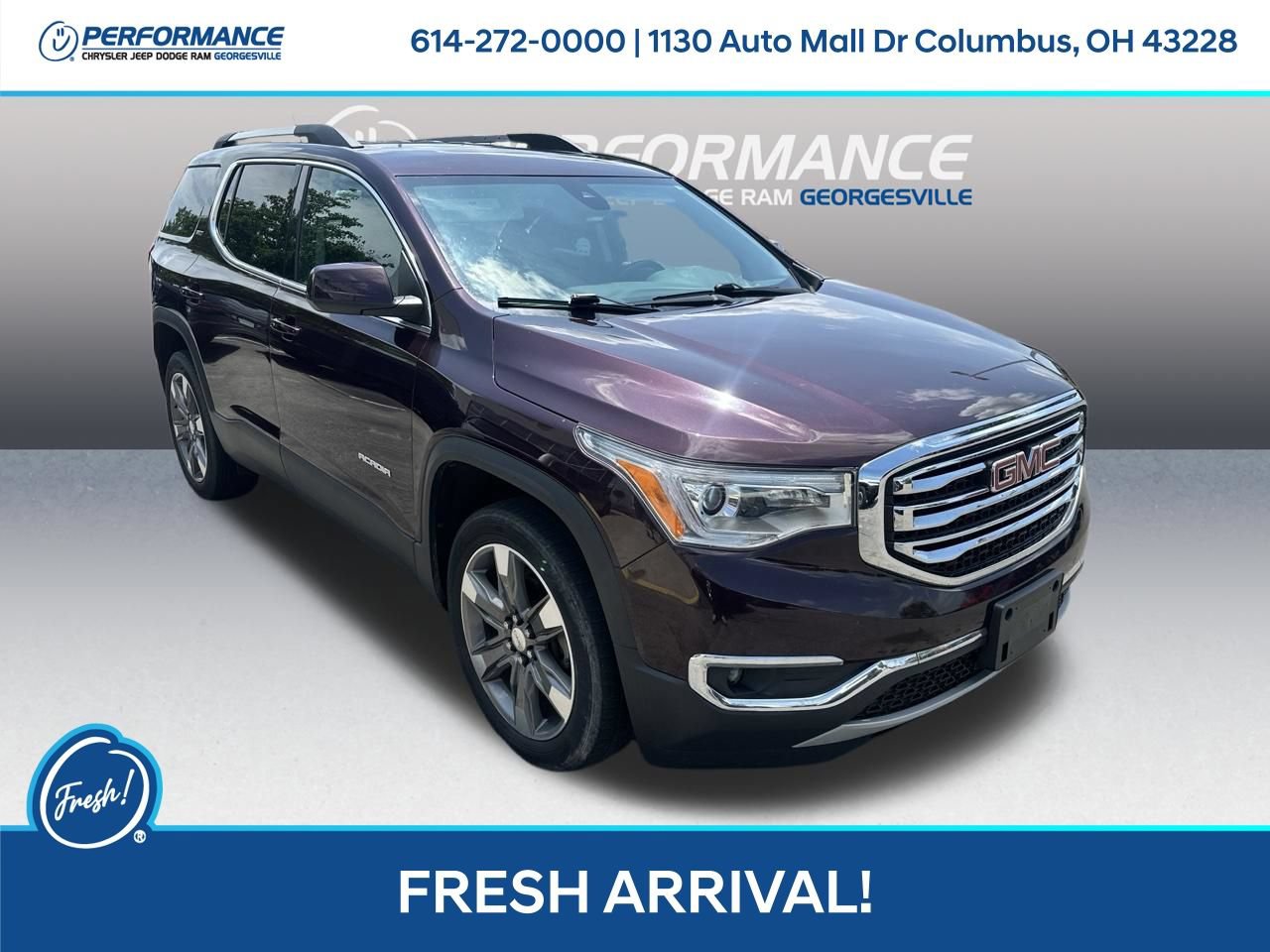 Used 2018 GMC Acadia SLT w/ LPO, Floor Liner Package FWD image 1