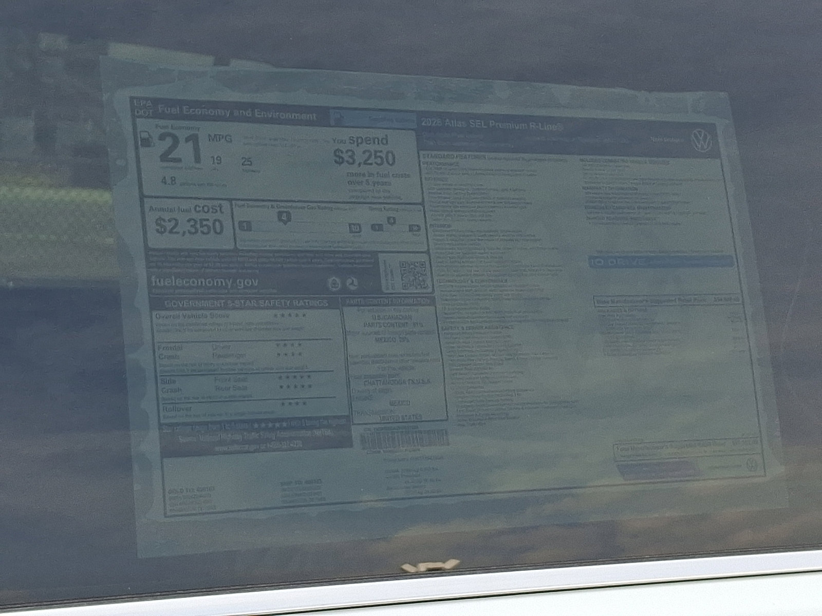 New 2026 Volkswagen Atlas SEL Premium R-Line image 19