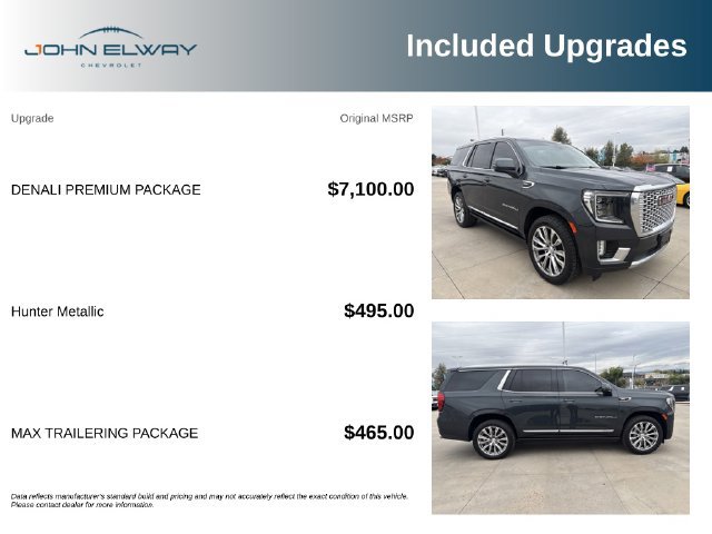 Used 2022 GMC Yukon Denali w/ Denali Premium Package AWD/4WD image 4