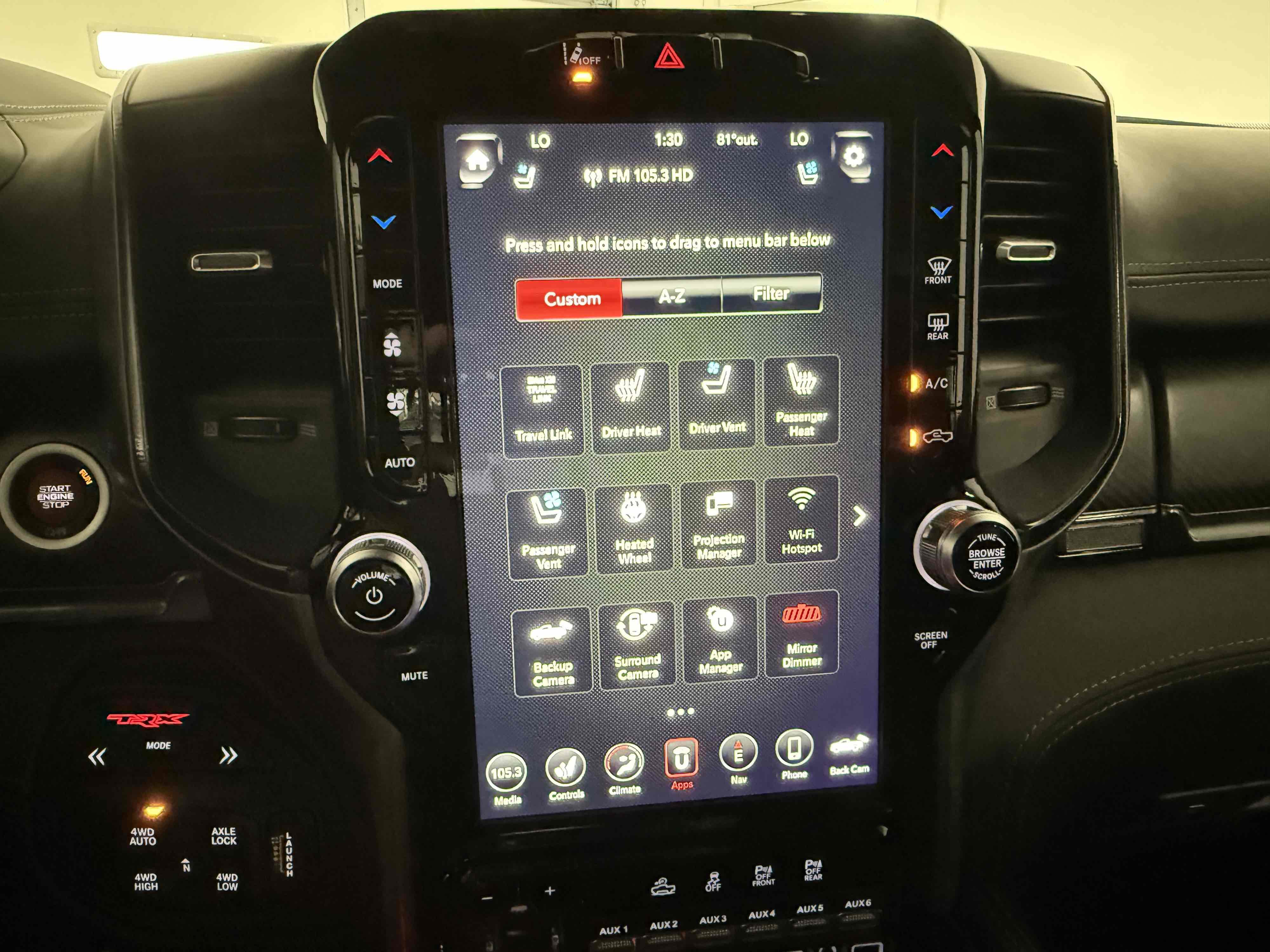 Used 2021 RAM 1500 TRX w/ TRX Level 2 Equipment Group AWD/4WD image 15