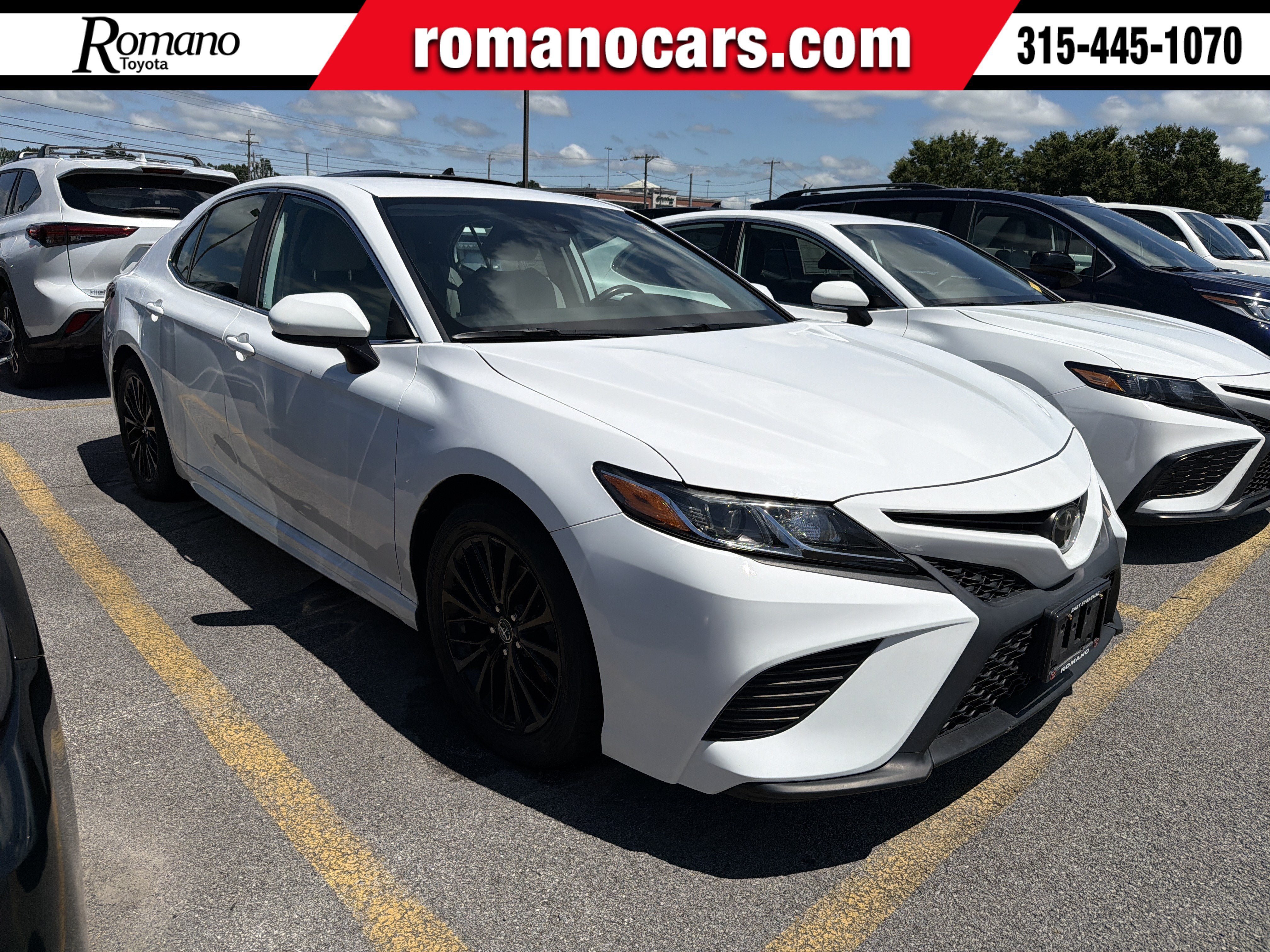 Certified 2019 Toyota Camry SE