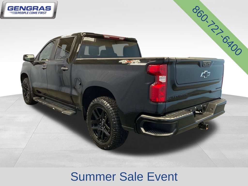 Used 2023 Chevrolet Silverado 1500 Custom w/ LPO, Dark Essentials Package AWD/4WD image 8