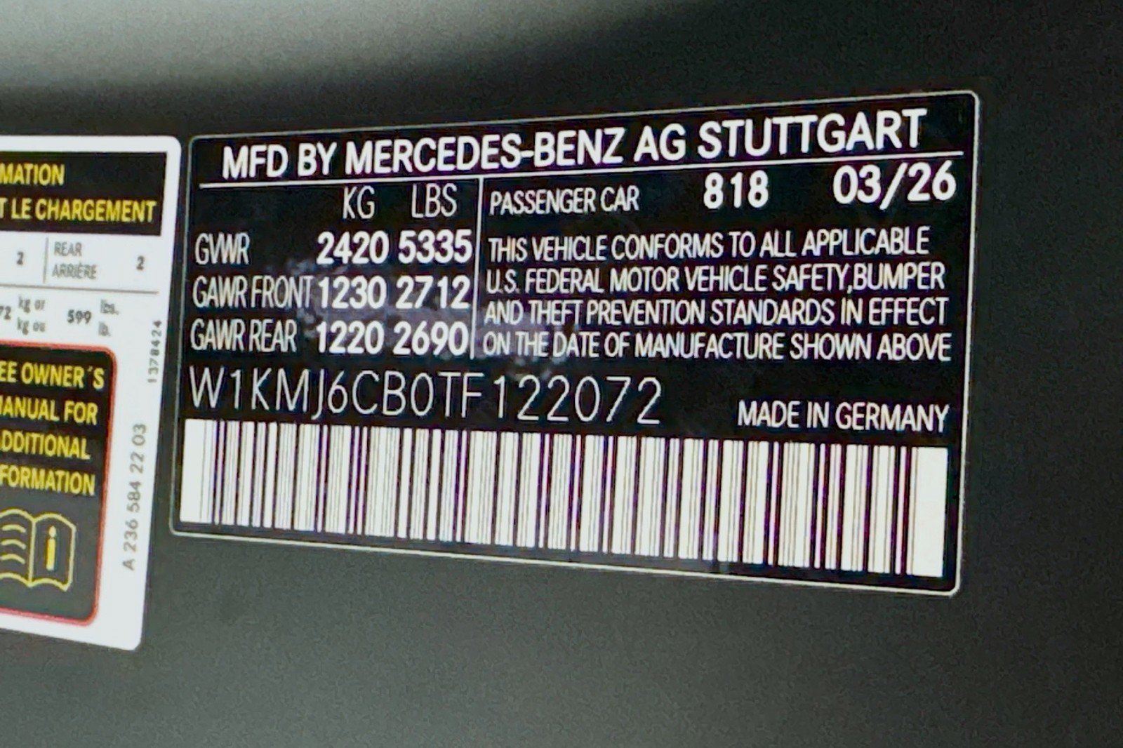 New 2026 Mercedes-Benz CLE 53 AMG 4MATIC Coupe image 24