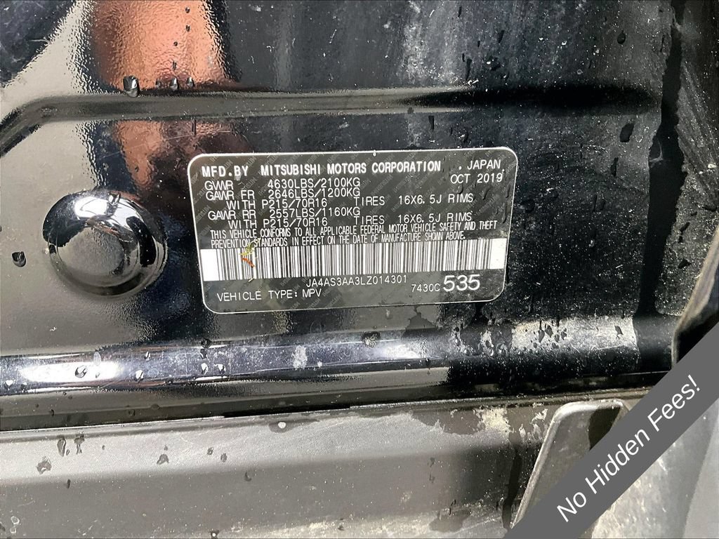 Used 2020 Mitsubishi Eclipse Cross ES FWD image 20