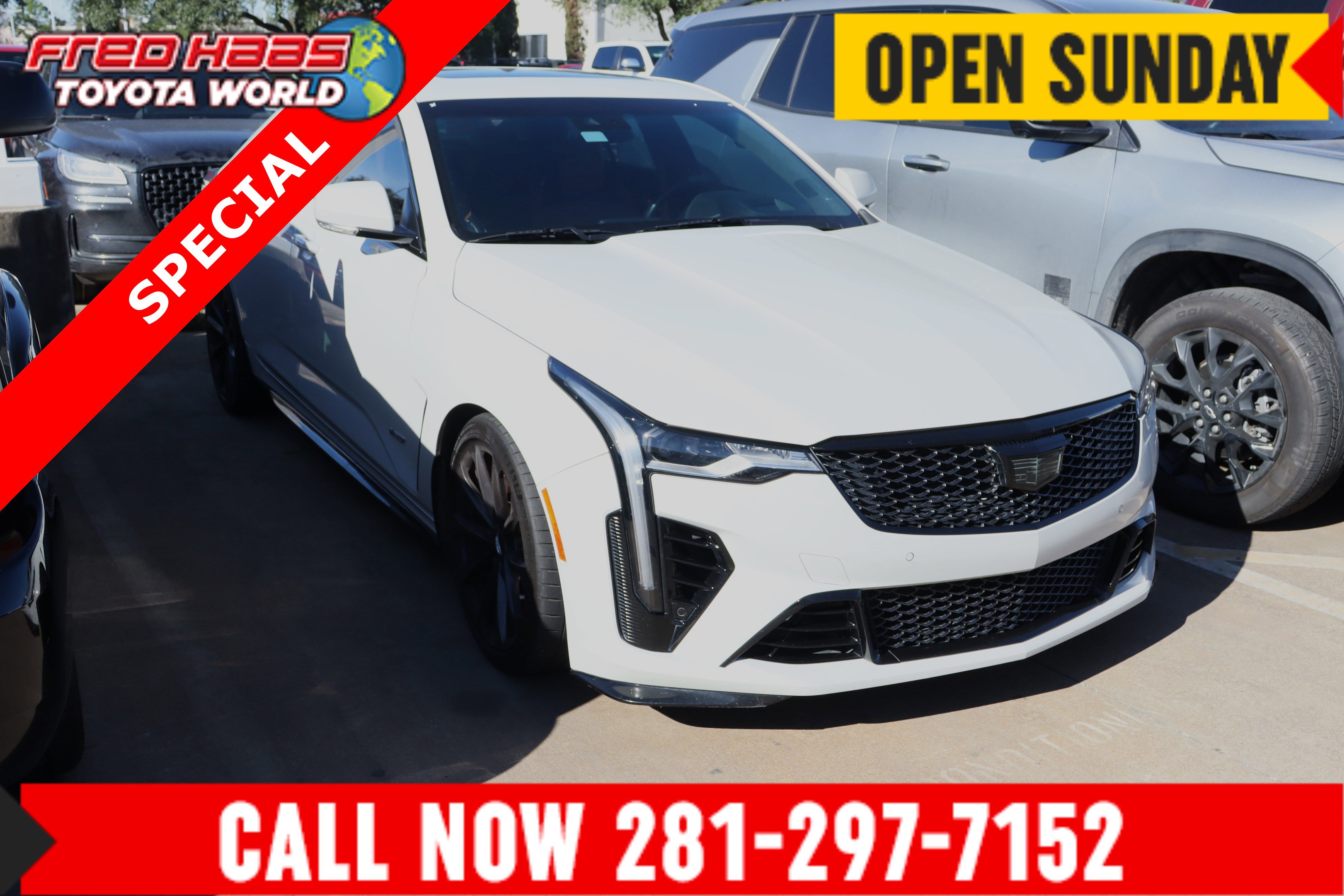 Used 2022 Cadillac CT4 V Blackwing w/ Driver Assist Package image 1