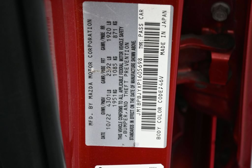 Used 2023 MAZDA MAZDA3 AWD 2.5 Turbo Hatchback image 17