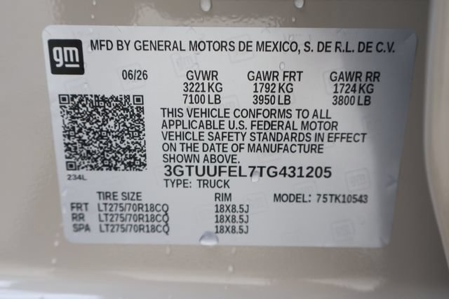 New 2026 GMC Sierra 1500 AT4X AWD/4WD image 31