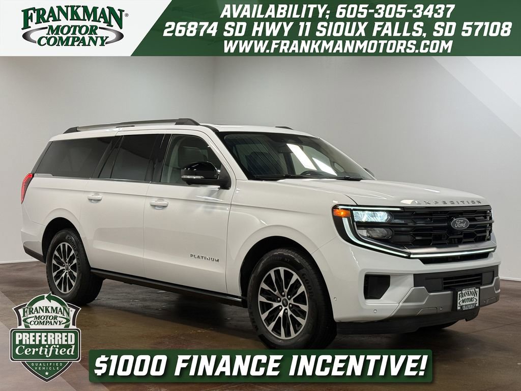 Used 2025 Ford Expedition Max Platinum image 1