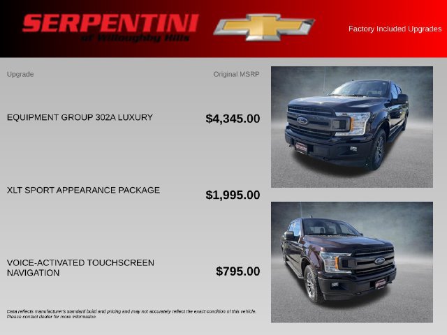 Used 2019 Ford F150 XLT w/ Equipment Group 302A Luxury AWD/4WD image 4