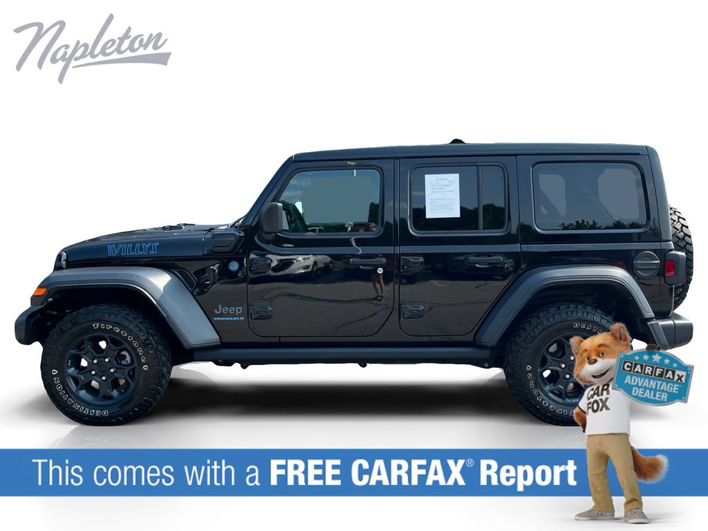 Used 2023 Jeep Wrangler Unlimited w/ Sun & Screen Package AWD/4WD image 2