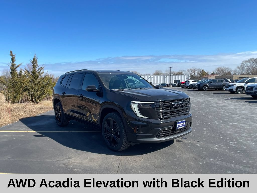 New 2026 GMC Acadia Elevation w/ Black Edition AWD/4WD image 1