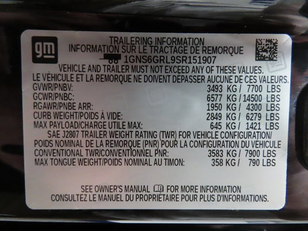 Used 2025 Chevrolet Suburban High Country AWD/4WD image 76
