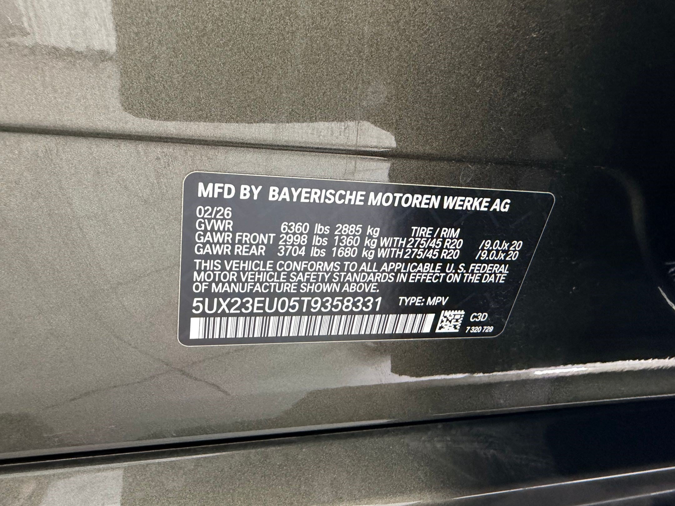 Certified 2026 BMW X5 xDrive40i w/ M Sport Package AWD/4WD image 26