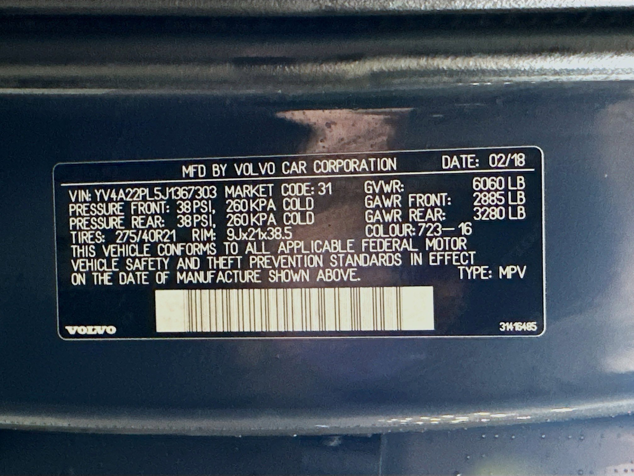 Used 2018 Volvo XC90 T6 Inscription w/ Convenience Package AWD/4WD image 33