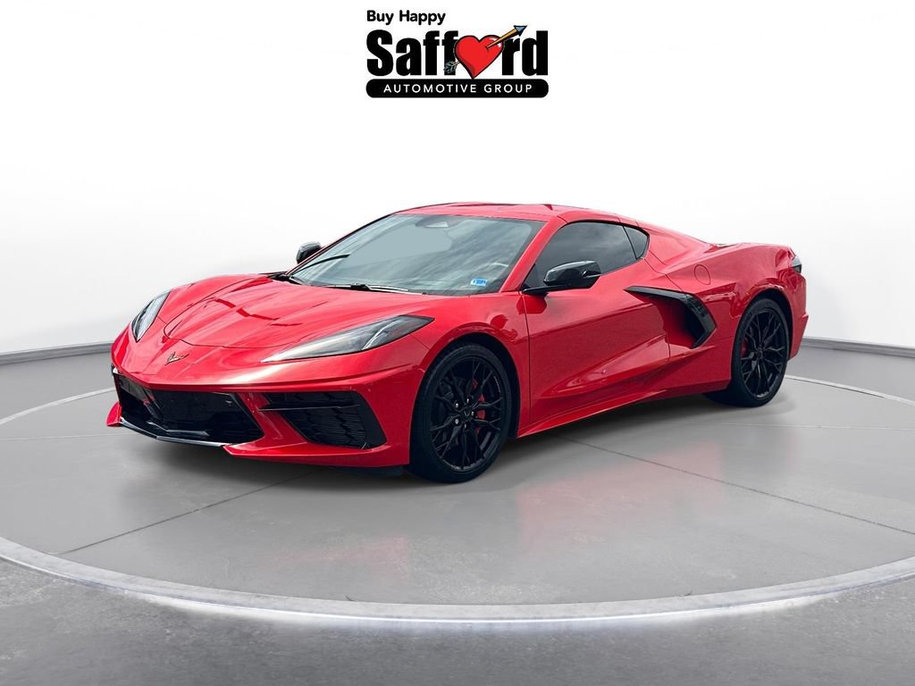 Used 2024 Chevrolet Corvette Stingray Preferred Cpe w/ Stealth Interior Trim Package RWD image 1