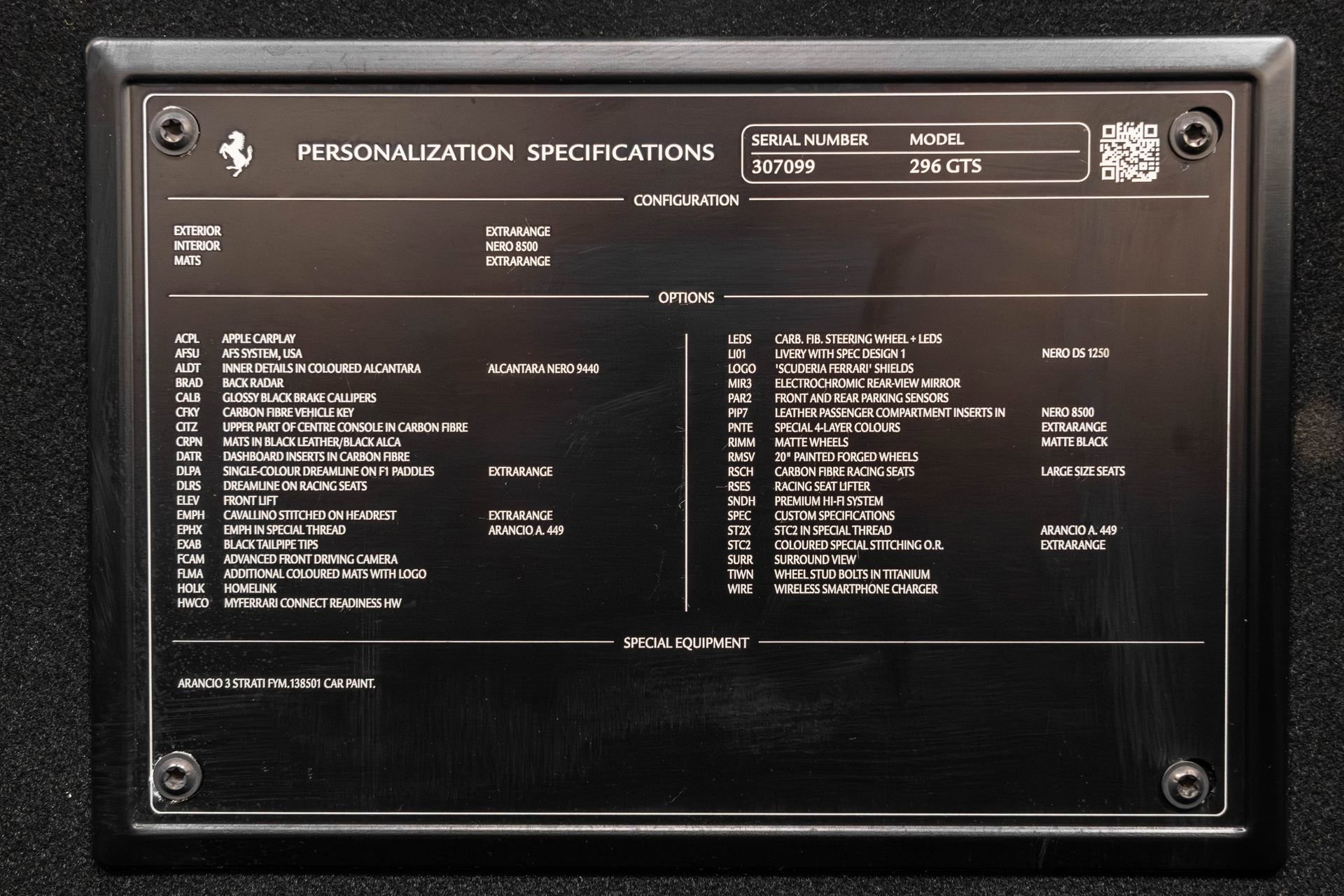 Certified 2024 Ferrari 296 GTS RWD image 25