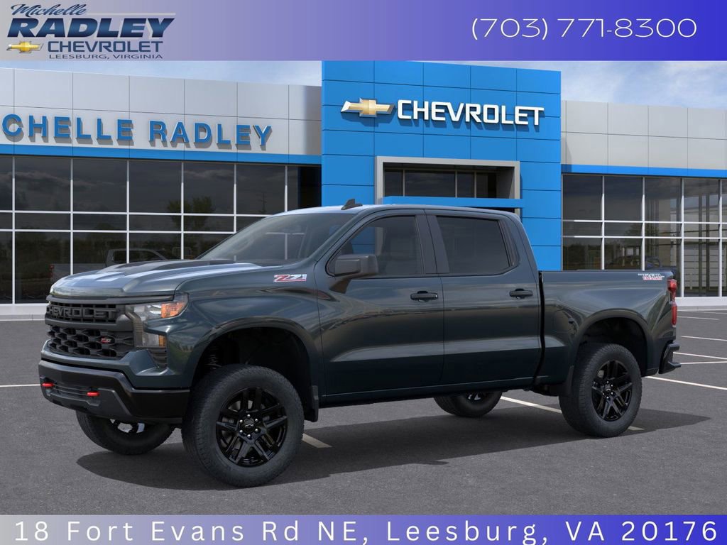 New 2026 Chevrolet Silverado 1500 Custom Trail Boss w/ LPO, Dark Essentials Package image 2