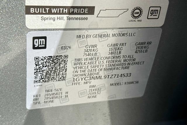 New 2026 Cadillac Vistiq Sport w/ LPO, Floor Liner Package image 25