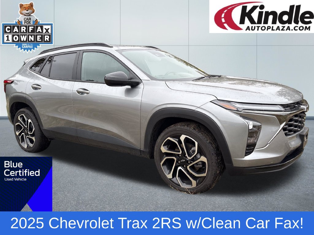 Used 2025 Chevrolet Trax RS w/ Sunroof Package