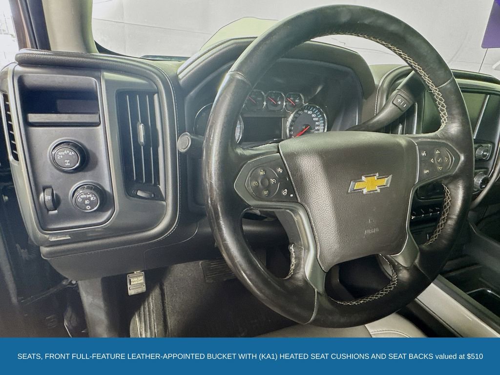 Used 2018 Chevrolet Silverado 1500 LTZ Z71 w/ LTZ Plus Package AWD/4WD image 9