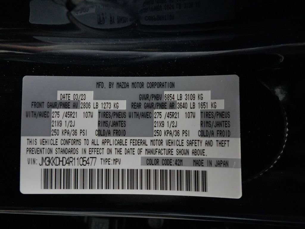 Used 2024 MAZDA CX-90 3.3 Turbo w/ Premium Package AWD/4WD image 15