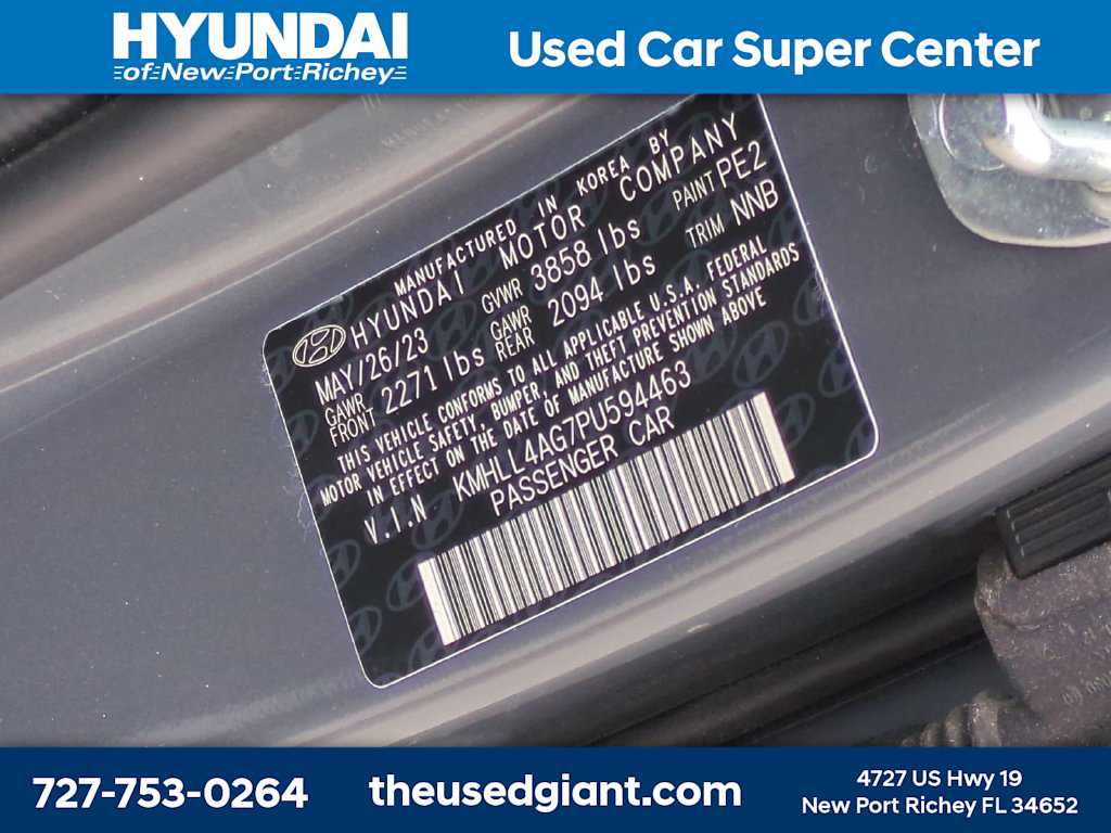 Certified 2023 Hyundai Elantra SE FWD image 28