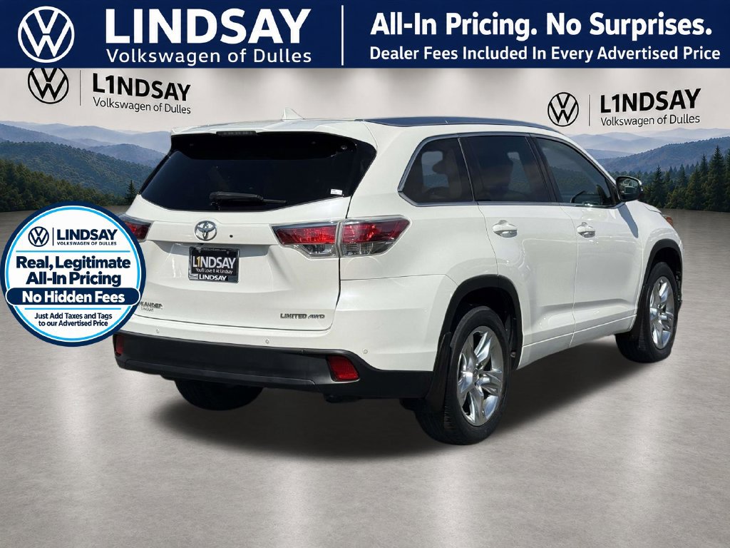 Used 2015 Toyota Highlander Limited AWD/4WD image 7