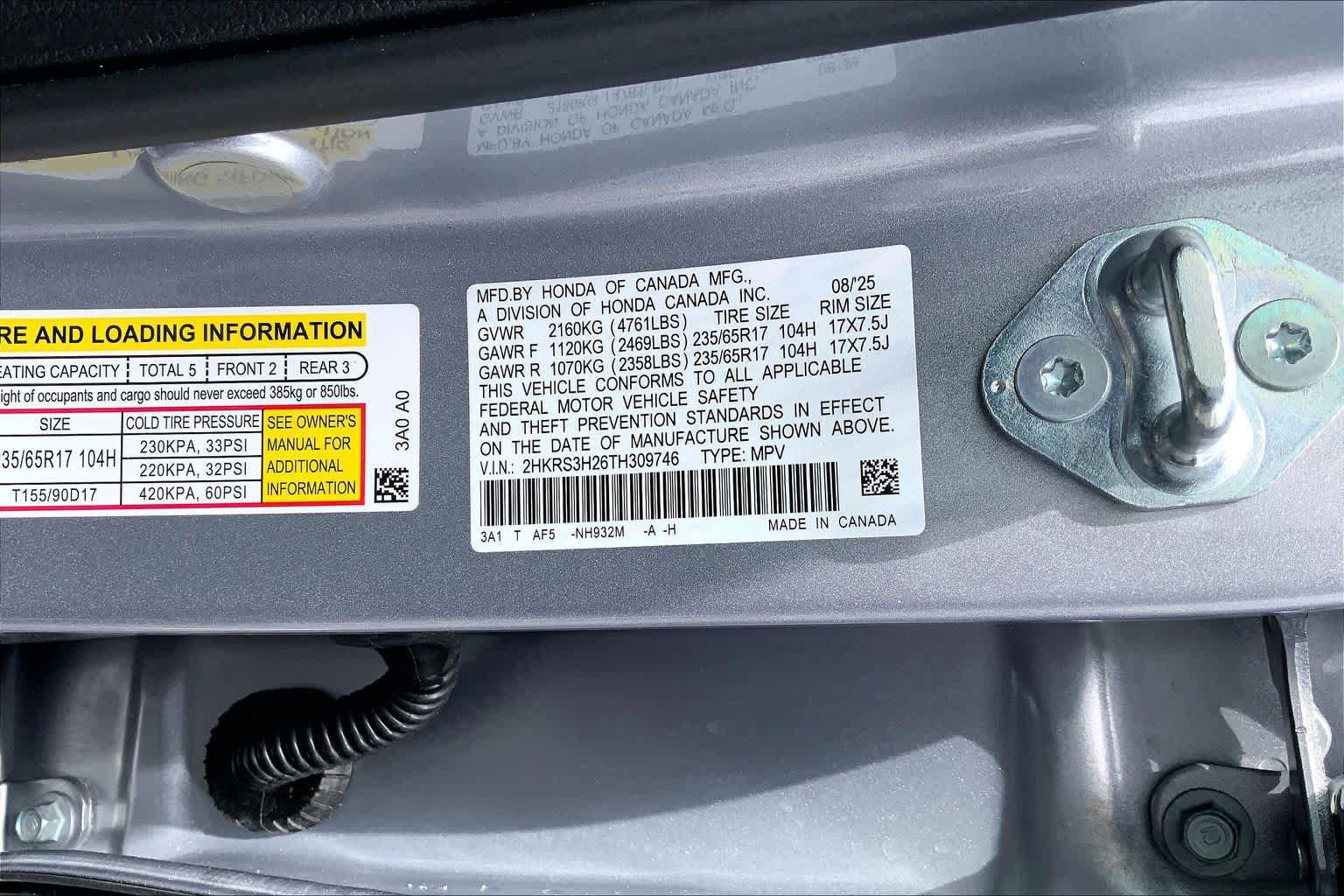 Used 2026 Honda CR-V LX image 36