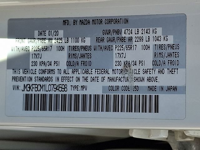 Used 2020 MAZDA CX-5 Touring image 28