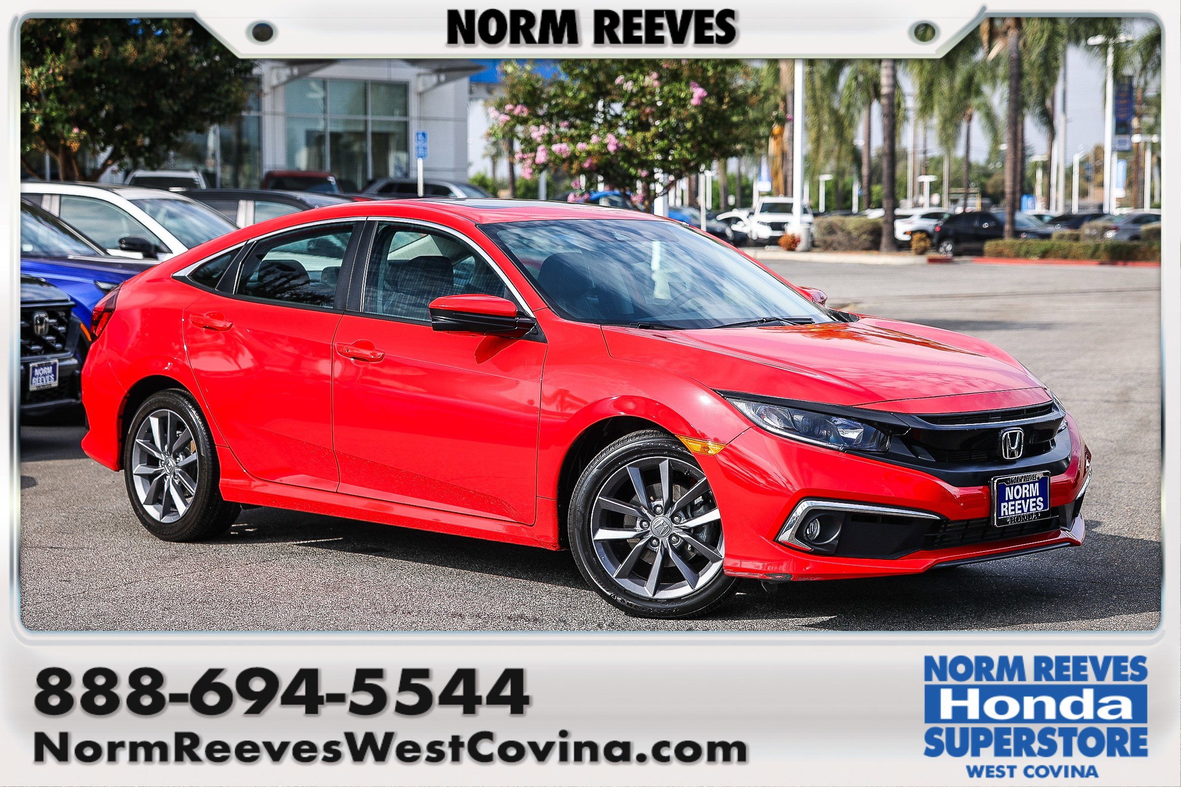 Used 2019 Honda Civic EX-L