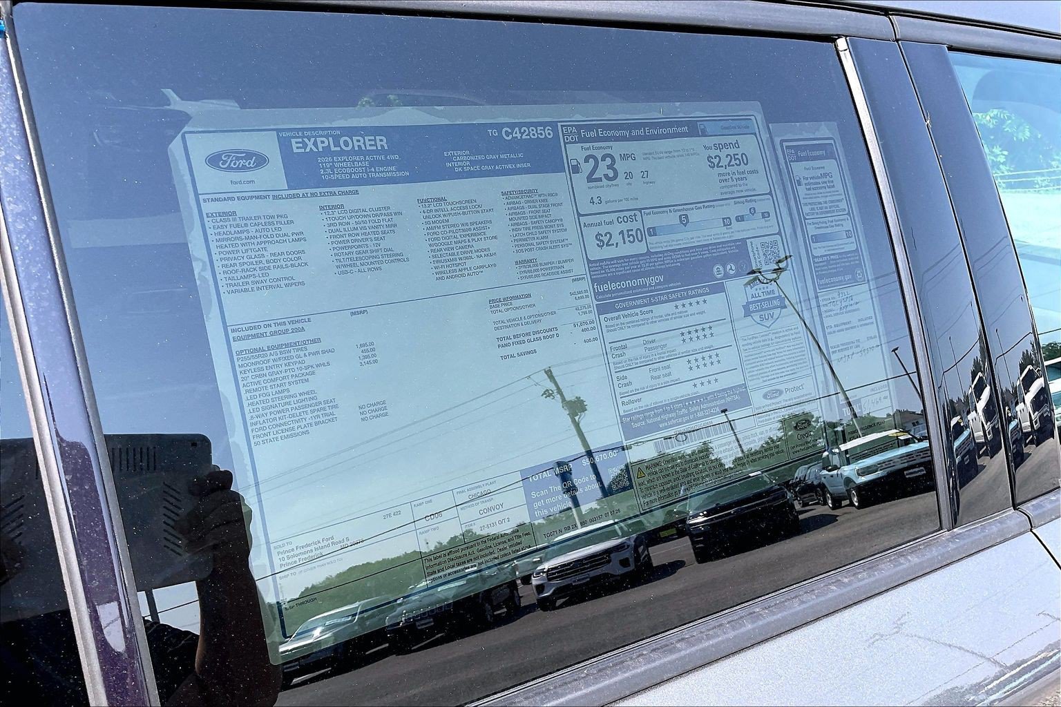 New 2026 Ford Explorer Active w/ Active Comfort Package AWD/4WD image 14