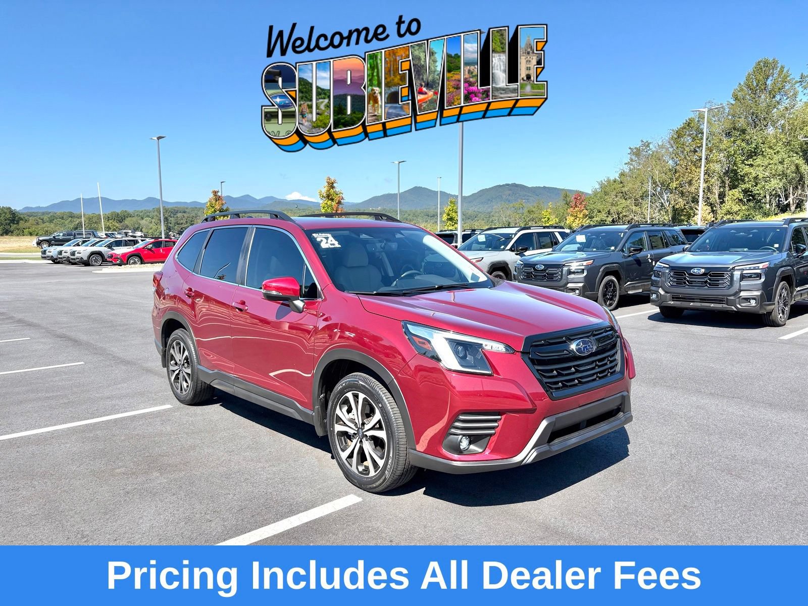 Certified 2024 Subaru Forester Limited AWD/4WD image 1