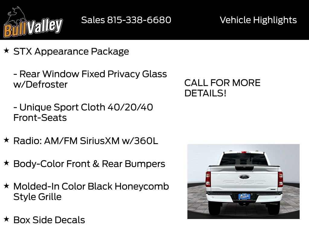 Certified 2023 Ford F150 XL w/ STX Appearance Package AWD/4WD image 10