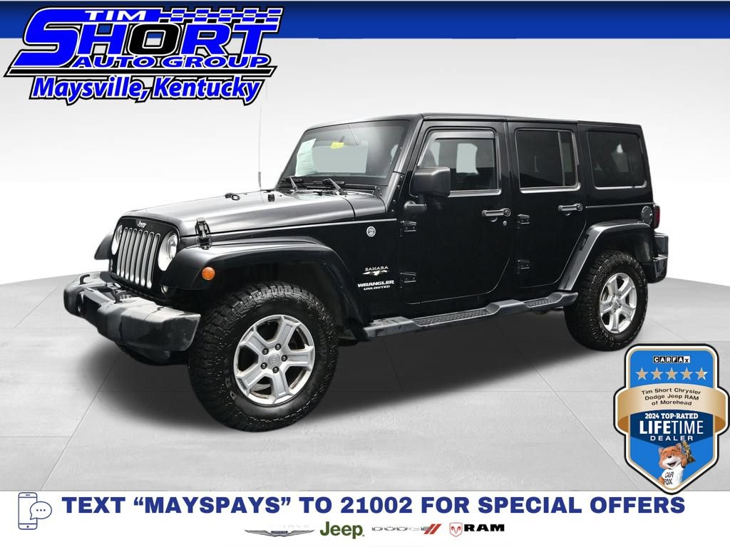 Used 2017 Jeep Wrangler Unlimited Sahara w/ Dual Top Group