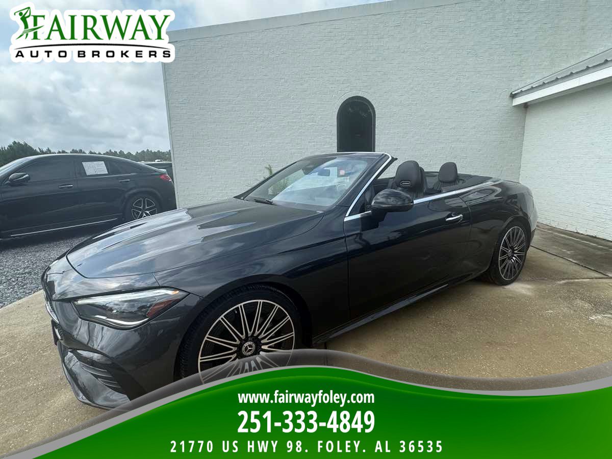 Used 2025 Mercedes-Benz CLE 300 4MATIC Cabriolet w/ Night Package image 1